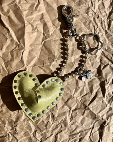 Key to my Heart Charm Matcha Green