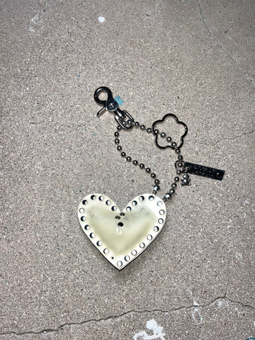 Key to my Heart Charm Butter Yellow
