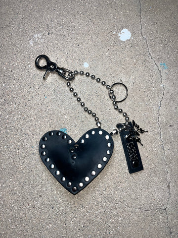 Key to my Heart Charm Black