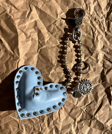 Key to my Heart Charm Angel Blue 2